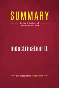 Picture of Summary: Indoctrination U.