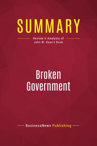 Image de Summary: Broken Government