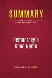 Image de Summary: Democracy's Good Name