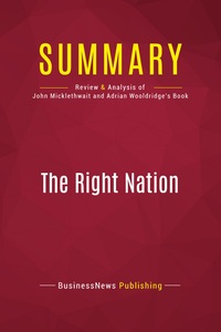 Picture of Summary: The Right Nation