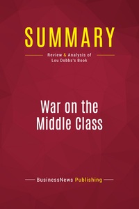 Image de Summary: War on the Middle Class