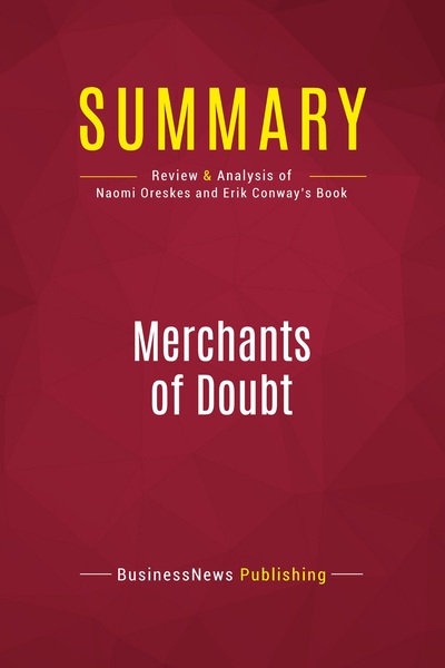 Picture of Summary: Merchants of Doubt