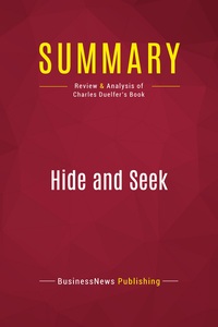 Picture of Summary: Hide and Seek