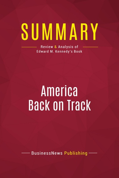 Picture of Summary: America Back on Track