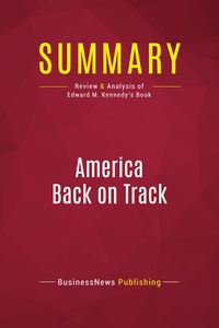 Picture of Summary: America Back on Track