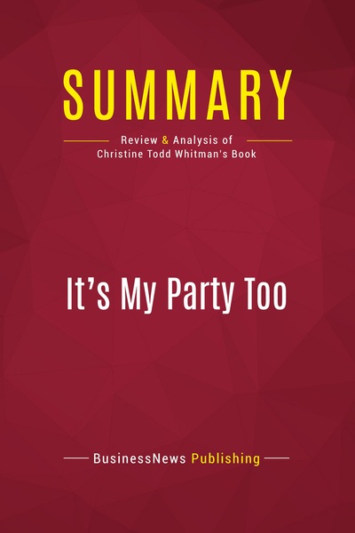Picture of Summary: It's My Party Too