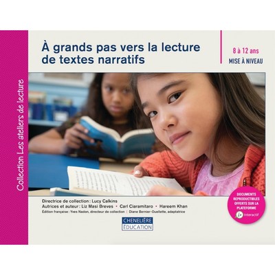 Image de A GRANDS PAS VERS LA LECTURE DE TEXTES NARRATIFS