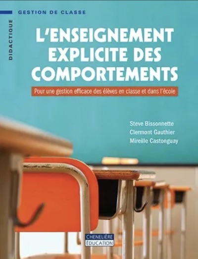 Picture of ENSEIGNEMENT EXPLICITE DES COMPORTEMENTS