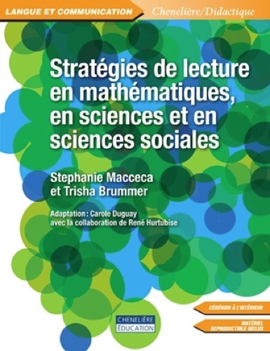 Picture of STRATEGIES DE LECTURE EN MATHEMATIQUES, EN SCIENCES ET EN SCIENCES SOCIALES