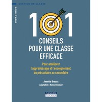 Image de 101 CONSEILS POUR UNE CLASSE EFFICACE