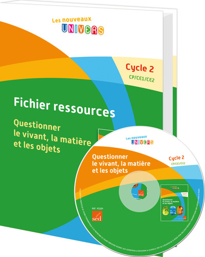 Image de QUESTIONNER LE VIVANT, LA MATIERE ET LES OBJETS - Cycle 2 - 15 manuels +FR + posters + CD