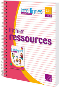 Image de INTERLIGNES ETUDE DE LA LANGUE - CE1 - Fichier ressources + CD