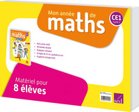 Picture of MON ANNEE DE MATHS - CE1 - Matériel 8 élèves