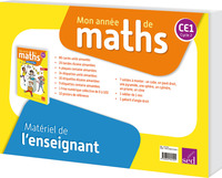 Picture of MON ANNEE DE MATHS - CE1 - Matériel enseignant
