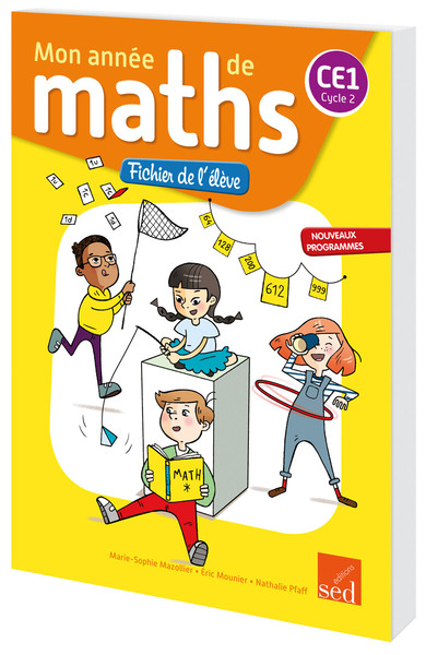 Image de MON ANNEE DE MATHS - CE1 - Fichier de l'élève