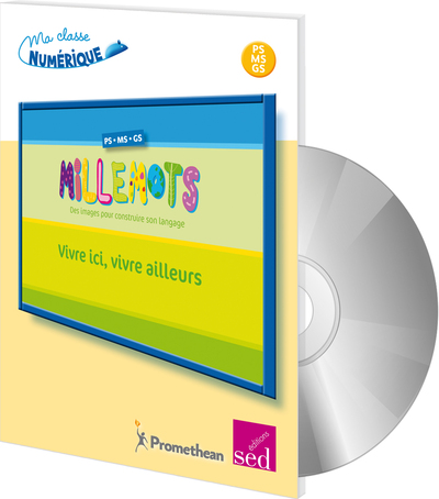 Picture of MILLEMOTS - Vivre ici, vivre ailleurs - Mallette complète + numérique - Cycle 1