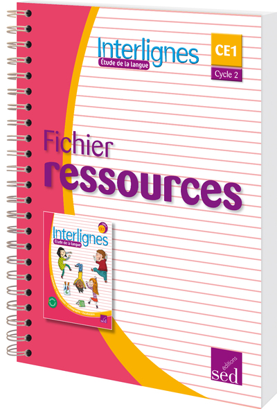 Image de INTERLIGNES ETUDE DE LA LANGUE - CE1 - Fichier ressources