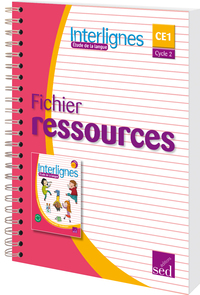 Image de INTERLIGNES ETUDE DE LA LANGUE - CE1 - Fichier ressources