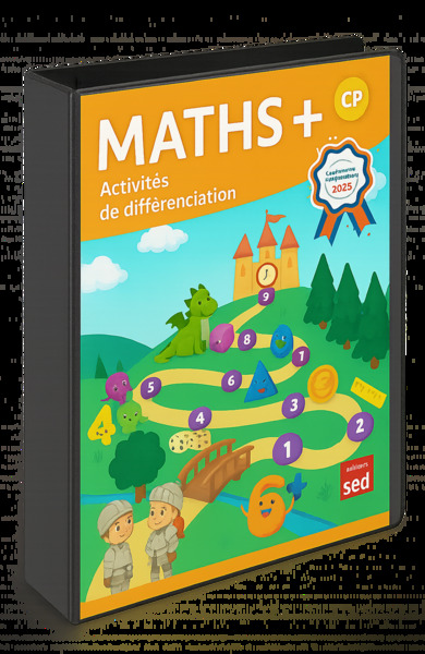 Picture of Maths+ CP - Activités de différenciation - PROGRAMMES 2025