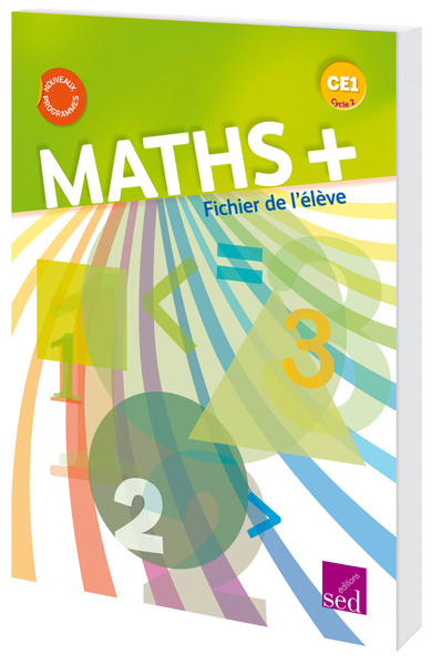 Image de MATHS+ - CE1 - Fichier de l'élève