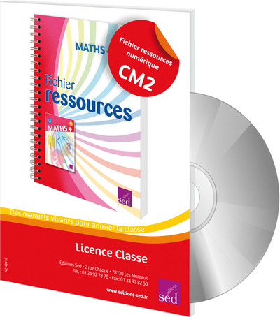 Image de MATHS+ - CM2 - Fichier ressources + numérique