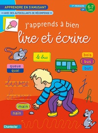 Picture of J'apprends à bien lire et écrire - Apprendre en s'amusant (6-7 ans). Autocollants récompense