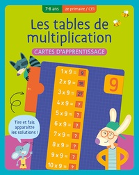 Image de Cartes d'apprentissage - Les tables de multiplication (7-8 a.) - 2e primaire/CE1