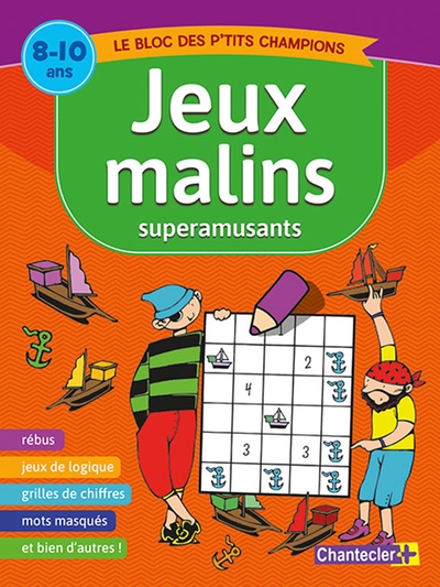 Picture of Jeux malins superamusants (8-10 a.)