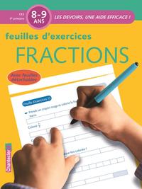 Image de FRACTIONS 8-9 ANS CE2 - FEUILLES D'EXERCICES