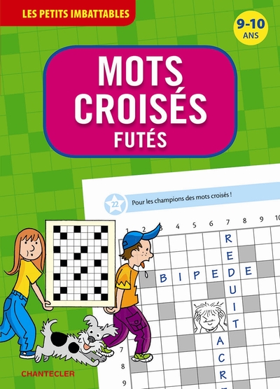 Picture of MOTS CROISES FUTES(9-10 ANS) LES PETITS IMBATTABLES
