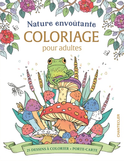 Image de Nature envoûtante - Coloriage pour adultes (avec boîte porte-carte)