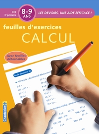 Image de DEVOIRS - FEUILLES D'EXERCICES CALCUL (8-9 A.)