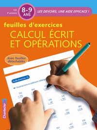 Image de CALCUL ECRIT ET OPERATIONS FEUILLES D'EXERCICES
