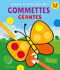 Image de Colorier et coller avec des gommettes géantes (2-4 ans)