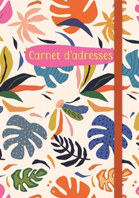 Picture of Carnet d'adresses (petit) - vibrant jungle