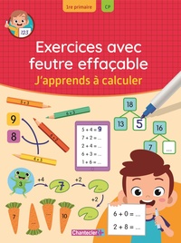 Image de Exercices avec feutre effaçable - J'apprends à calculer