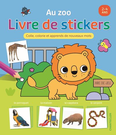 Image de Au zoo - Livre de stickers (avec photos) (2-4 a.)