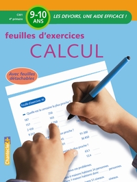 Image de DEVOIRS FEUILLES D'EXERCICES CALCUL CM1