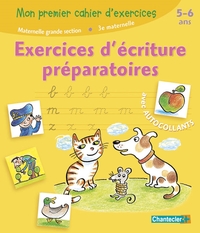 Image de Mon premier cahier d'ex.(5-6 a.)Ex. d'écriture préparatoires
