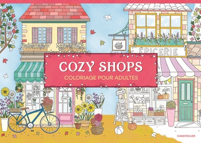 Image de Cozy Shops - Coloriage pour adultes