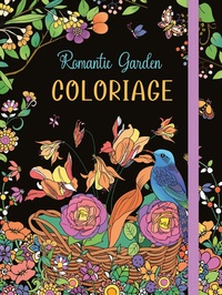 Image de Romantic garden coloriage