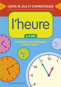 Image de CARTES D'APPRENTISSAGE - L'HEURE (6-9 A.)