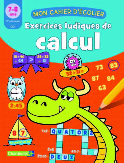 Picture of EXERCICES LUDIQUES DE CALCUL (7-8 A.)