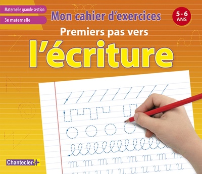 Image de ECRITURE 5-6 ANS - 3E MATERNELLE -CAHIER D'EXERCICES