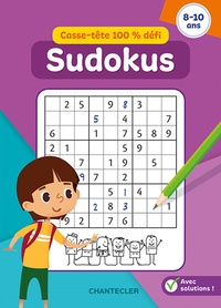 Picture of Casse-tête 100% défi (8-10 a.) - Sudokus