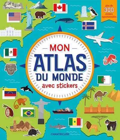 Image de MON ATLAS DU MONDE AVEC STICKERS