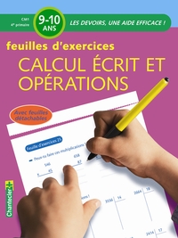 Image de CALCUL ECRIT ET OPERATIONS CM1 -  FEUILLES D'EXERCICES