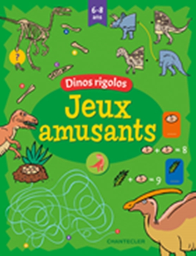 Picture of JEUX AMUSANTS - DINOS RIGOLOS (6-8 A.)