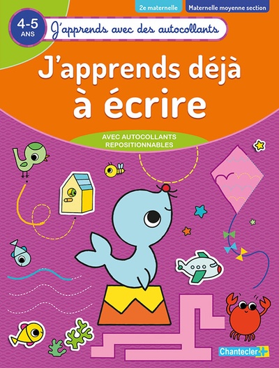 Picture of J'APPRENDS DEJA A ECRIRE (4-5 A)