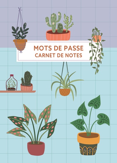 Image de Mots de passe - Carnet de notes (Houseplants)